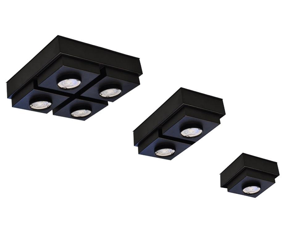 Quadro Fixture with GU10 Socket